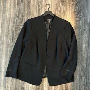 Liz Claiborne Womens Black Blazer Plus Size 20W